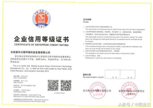 企业信用评估与亚太联合信用等级评定解析